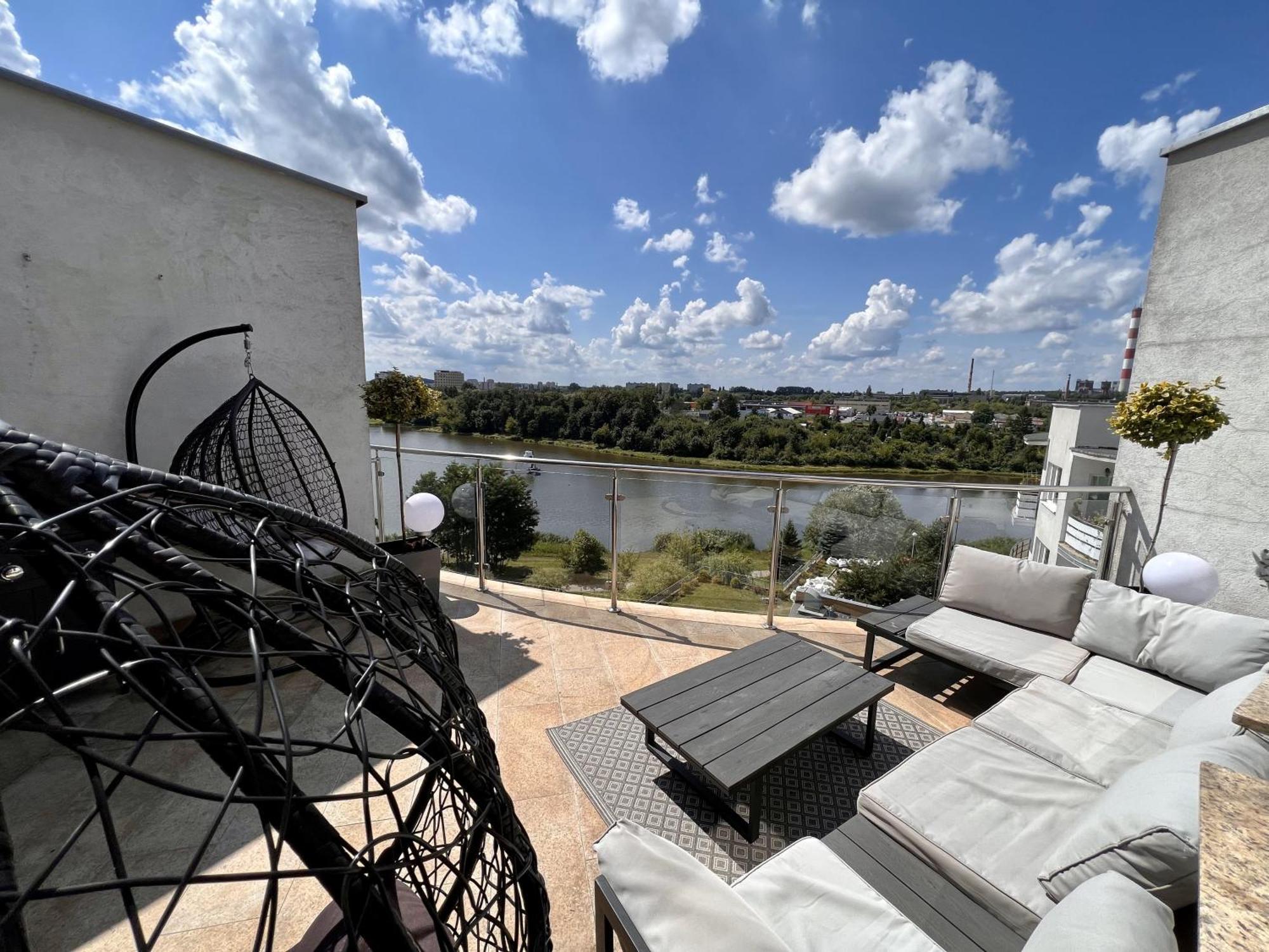 Apartment Business & Family Penthouse Klonowa 100m2 Widok Na Zalew Z Garazem *